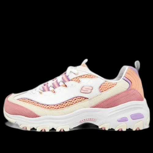 Skechers D'LITES 1.0 'Cream Pink Coral' (Women's)