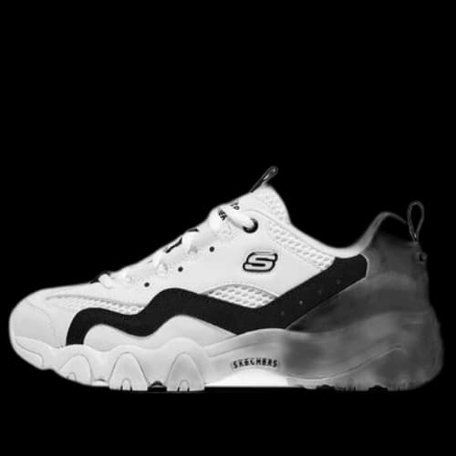 Skechers D'LITES 2.0 'White Black' (Women's)