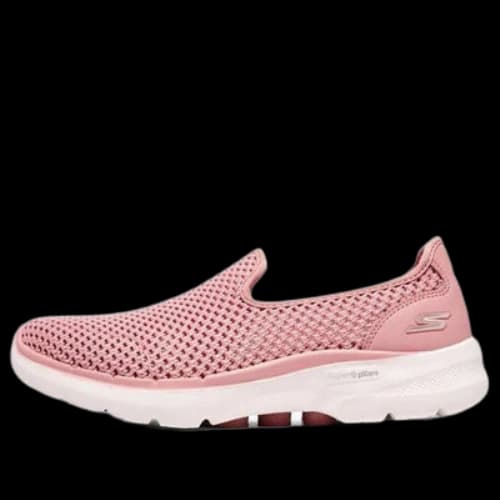 Skechers Go Walk 6 Shoes 'Pink White' (Women's)