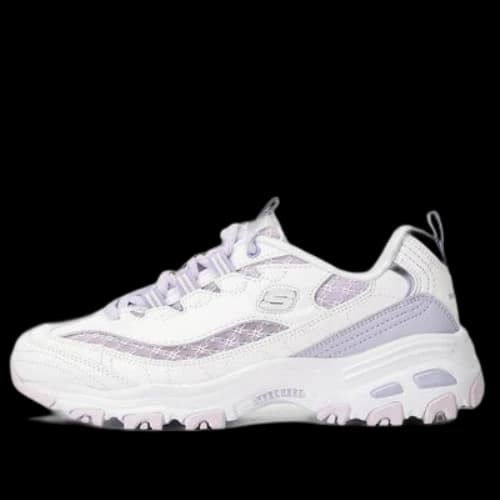 Skechers D'lites 1.0 Sneakers 'White Purple' (Women's)