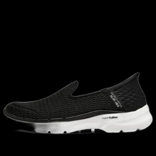 Skechers Go Walk 6 Shoes 'Black White' (Women's)
