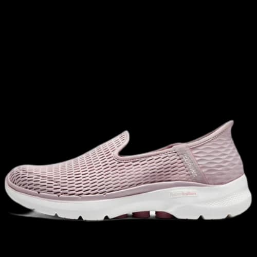 Skechers Go Walk 6 Slip ins Shoes 'Pink White' (Women's)