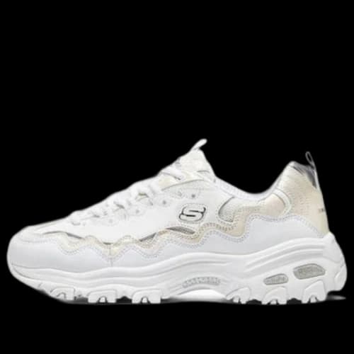 Skechers D'lites 1.0 Marathon Running Shoes 'White' (Women's)