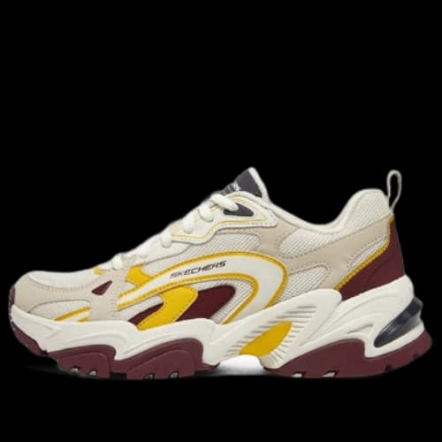 Skechers Stamina V2 'Beige Burgundy' (Women's)