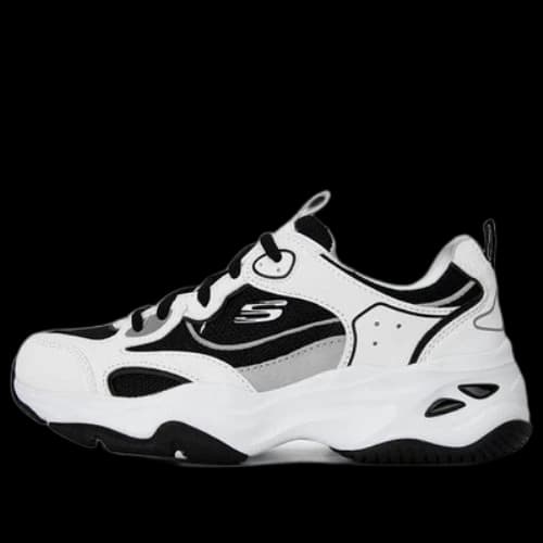 Skechers D'Lites 4.0 Shoes 'White Black' (Women's)