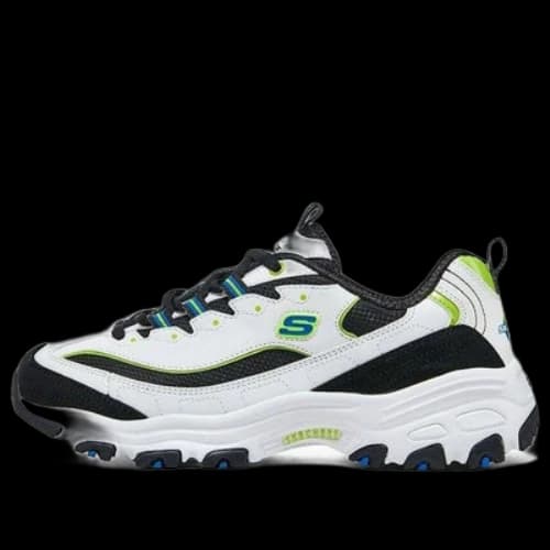 Skechers D'Lites 1.0 'White Black Multicolor' (Women's)