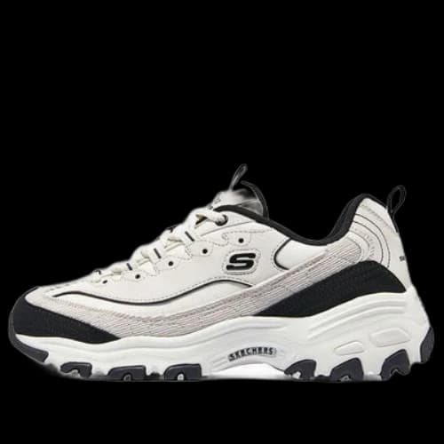 Skechers Arch Fit D'lites 'White Black' (Women's)