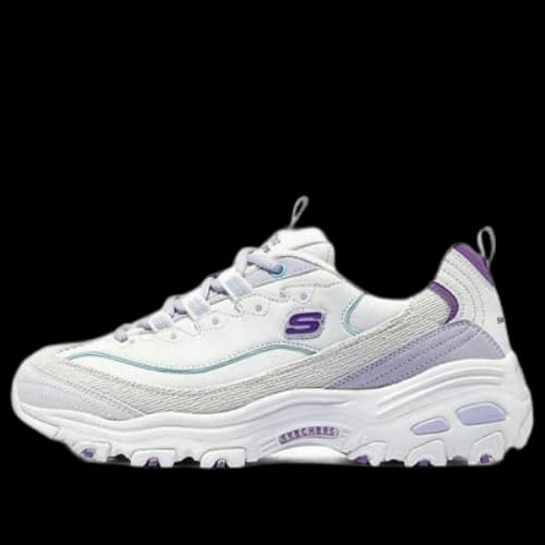 Skechers D'lites 1.0 Sneakers 'White Purple' (Women's)