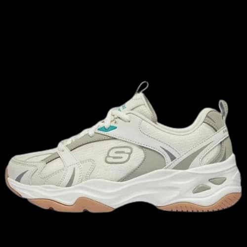 Skechers D'Lites 4.0 Shoes 'White Grey' (Women's)