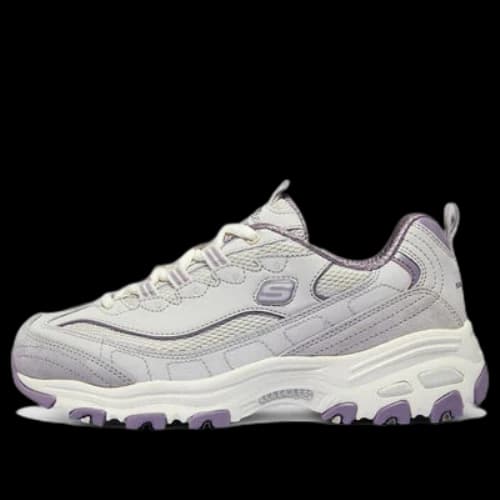 Skechers D'Lites 1.0 Shoes 'Grey Purple' (Women's)