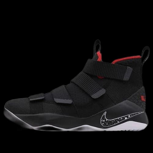 Nike LeBron Soldier XI EP 'Black White University Red'