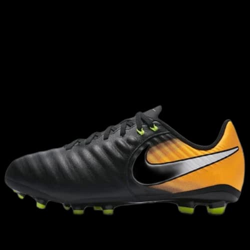 (GS) Nike Tiempo Ligera IV FG 'Black Laser Orange'