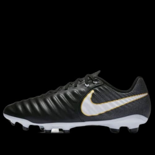 Nike Tiempo Ligera IV FG 'Black White Gold'