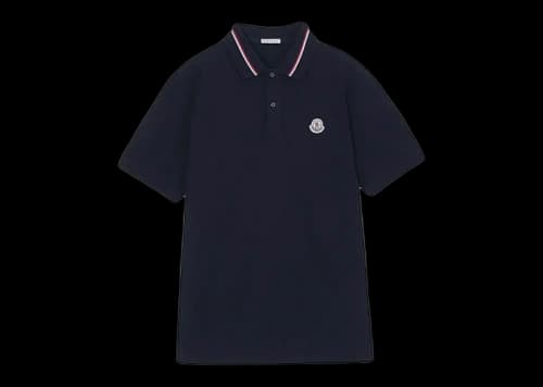 Moncler Logo Signature Polo Dark Navy