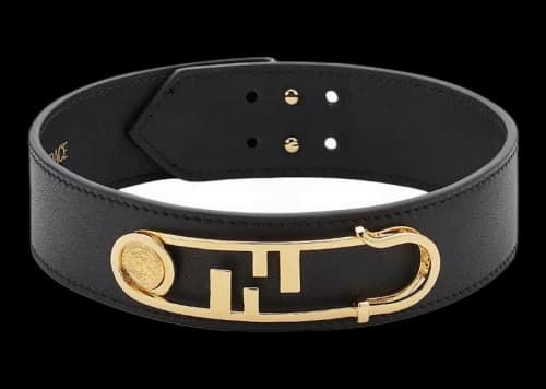 Fendi Fendace Versace by Fendi Choker Black