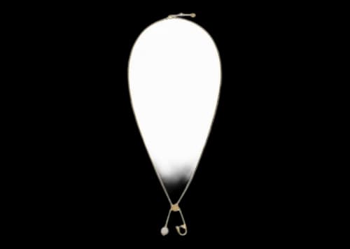 Fendi Fendace Versace by Fendi Necklace Gold