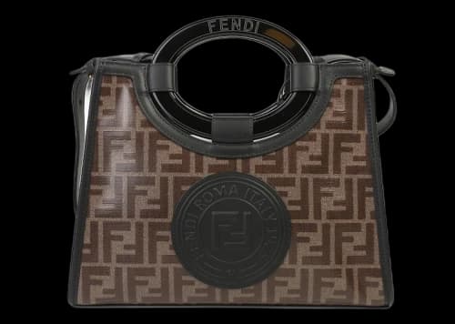Fendi Runaway Tote Black