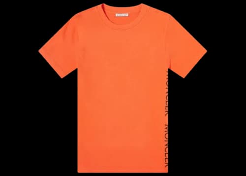 Moncler Logo T-shirt Orange