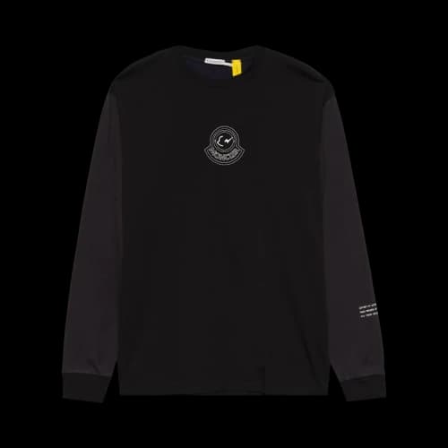 Moncler Genius x Frgmnt Hiroshi Fujiwara Long-Sleeve Tee 'Black'