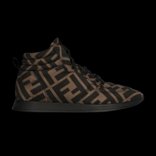 Fendi Leather High 'Brown'