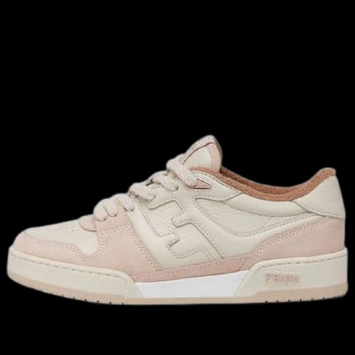FENDI Match Low Top Suede 'Pink Beige' (Women's)