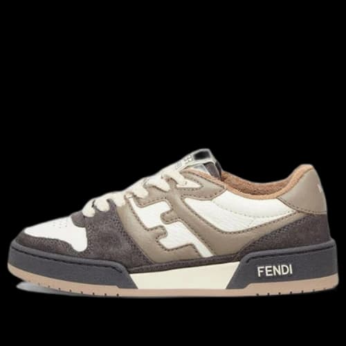FENDI Match Low Top 'Beige Brown' (Women's)
