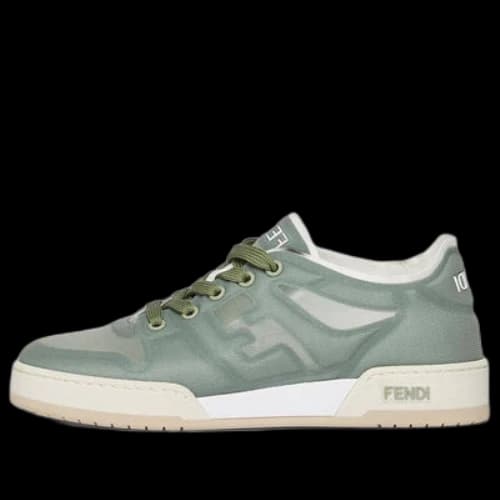 FENDI Match Low Top Mesh 'Green' (Women's)
