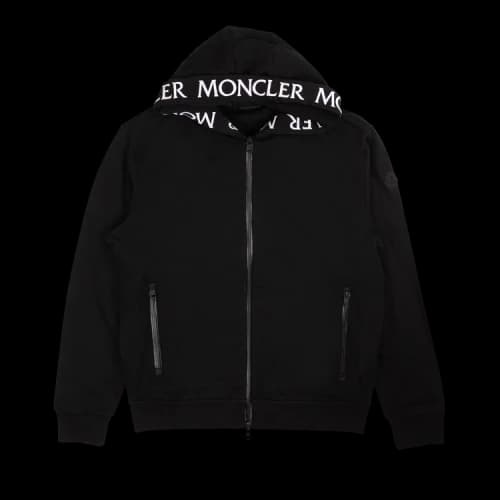 Moncler Logo Hoodie 'Black'
