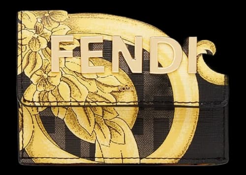 Fendi Fendace Micro Trifold Black