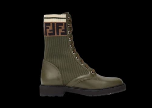 Fendi Rockoko Boots Green (Women's)