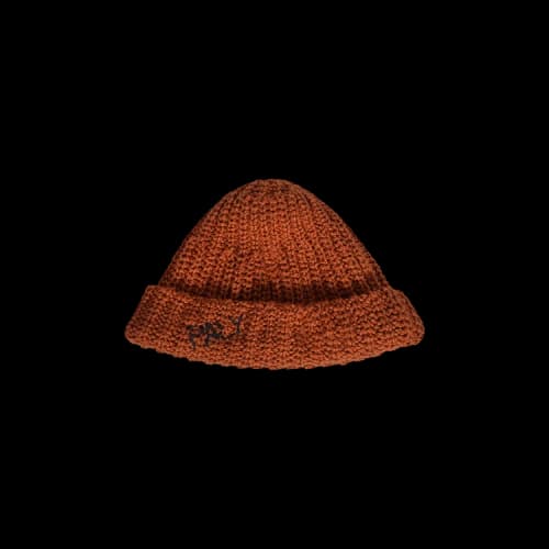 Paly Hollywood Hand Knit Beanie 'Burnt Orange'