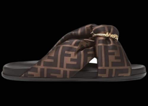 Fendi Feel Sandal Brown (Women's)