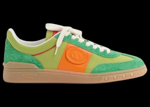 Valentino Upvillage Sneaker Green Briar Pumpkin Coral