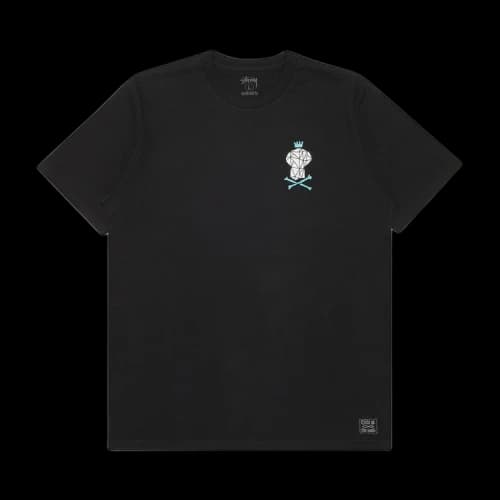 Stussy Skull Crown Triangle Tee 'Black'