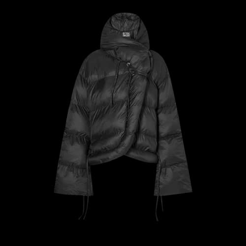 Ottolinger Woven Puffer Jacket 'Black'