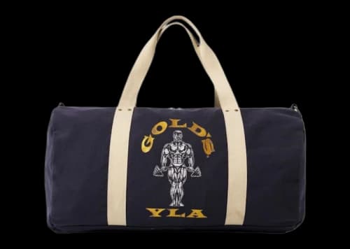 YoungLA Gold's Iron Legacy Canvas Bag Navy Wash