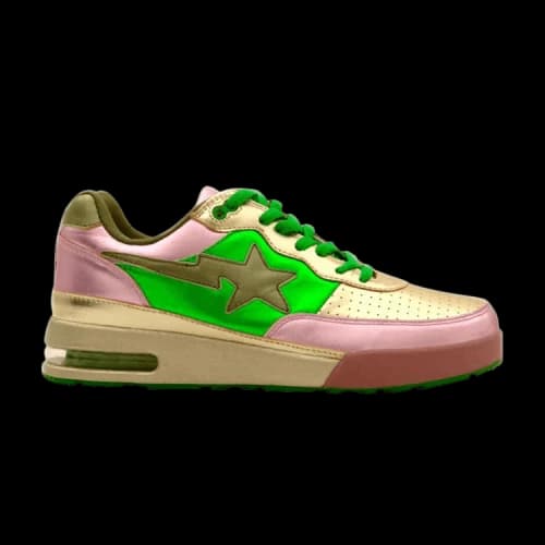 BAPE Pharrell x Roadsta FS-034 Low 'Yellow Green'