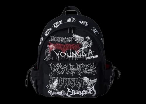 YoungLA Unbranded Backpack Red