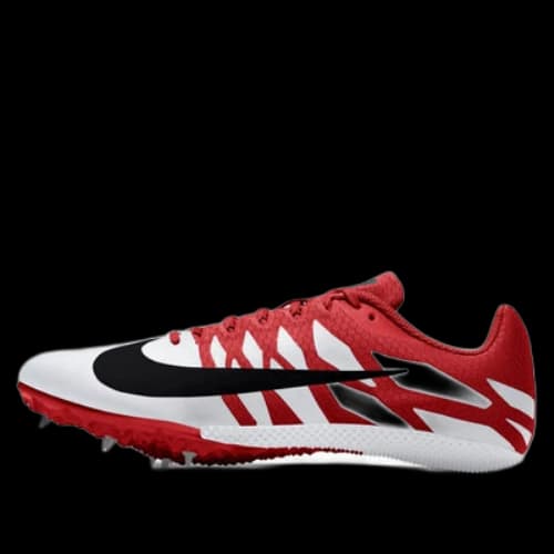 Nike Air Zoom Rival S 9 Spikes 'White Red'