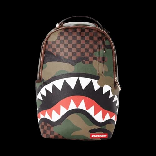 Sprayground Sharks In Paris Backpack 'Camo'