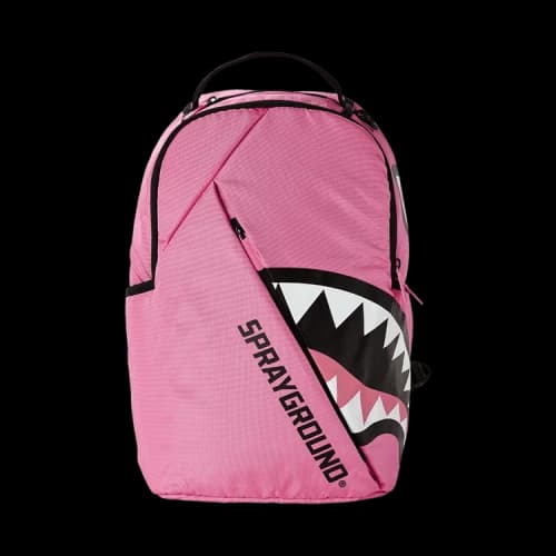 Sprayground Angled Shark Backpack 'Pink'