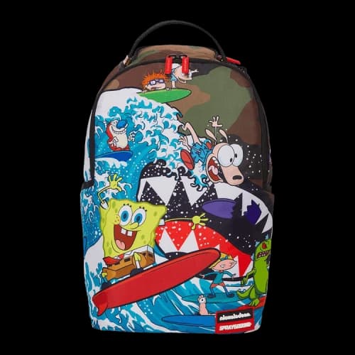 Sprayground Camokawa 90s Surfers DLXR Backpack 'Multicolor'