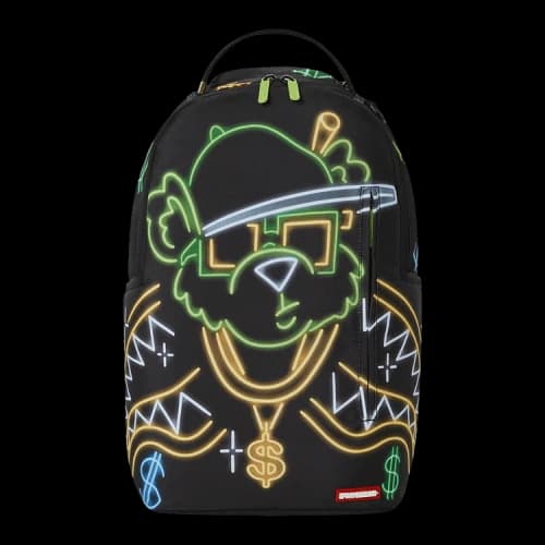 Sprayground Money Bear City Lights Backpack 'Multicolor'