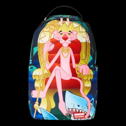 Sprayground Pink Panther Heavy Lies The Crown Backpack 'Multicolor'