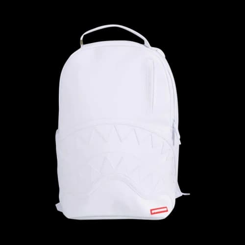 Sprayground White Shark DLXSV Backpack White