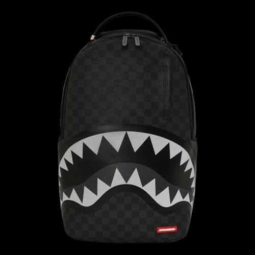 Sprayground Lights Out Sharks In Paris Backpack Black