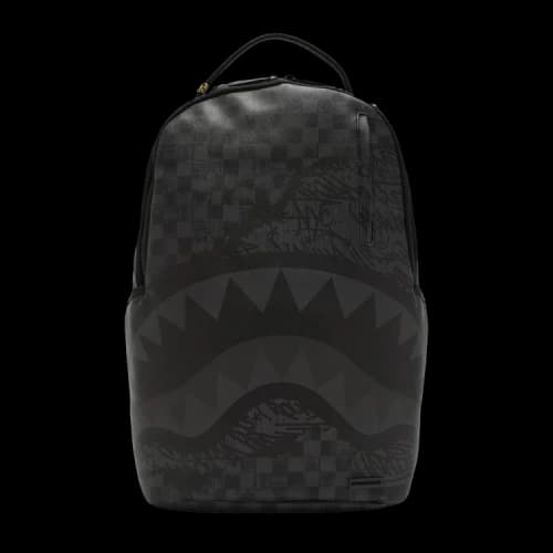 Sprayground Torn Graff Check DLXSV Backpack Black/Check