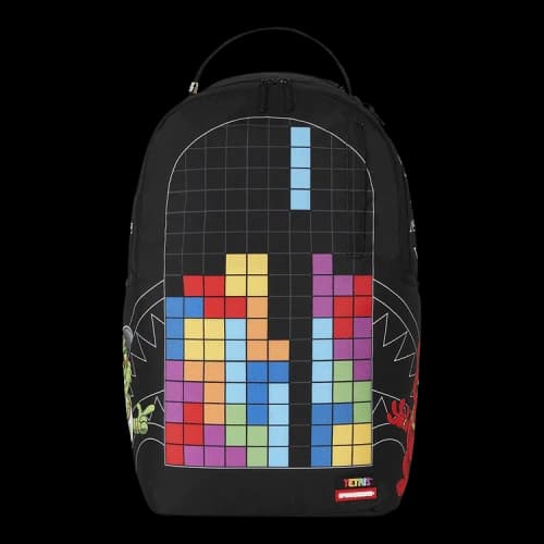 Sprayground Tetris With Diablo And Money Bear Backpack 'Multicolor'