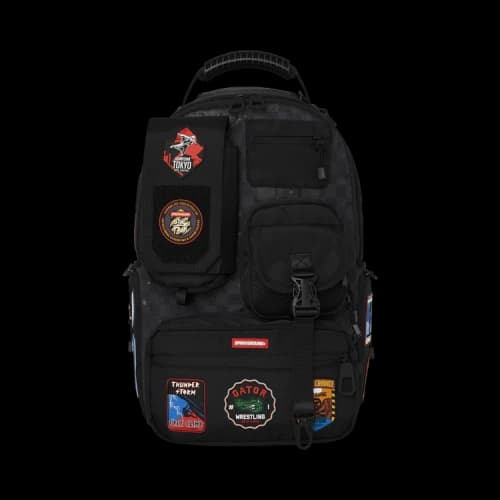 Sprayground Daredevil Global Mogul 305 Special Ops Backpack 'Black'