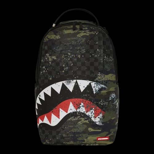 Sprayground Camo Splash DLXSV Backpack Black/Camo